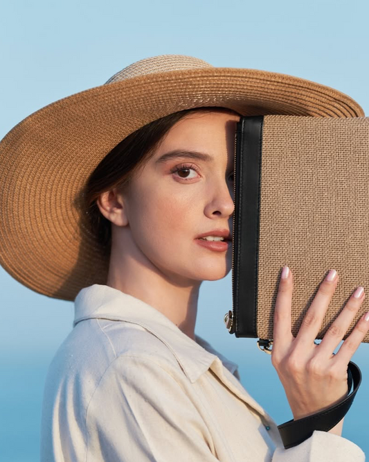 NOIR SAND HANDTASCHE